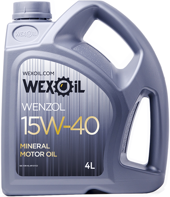 Олива моторна WEXOIL WENZOL 15W-40 4L